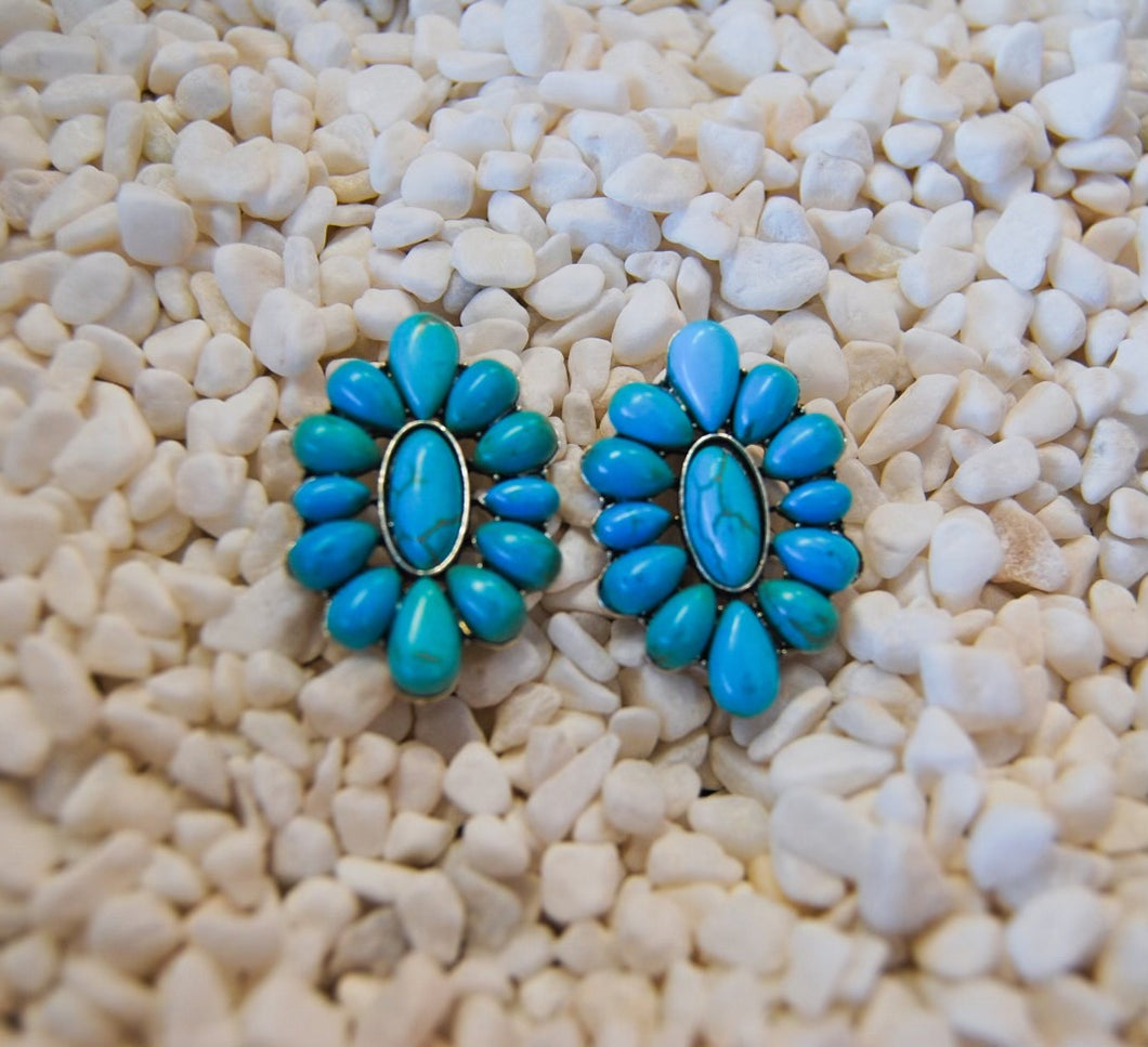 Turquoise Stud Earrings