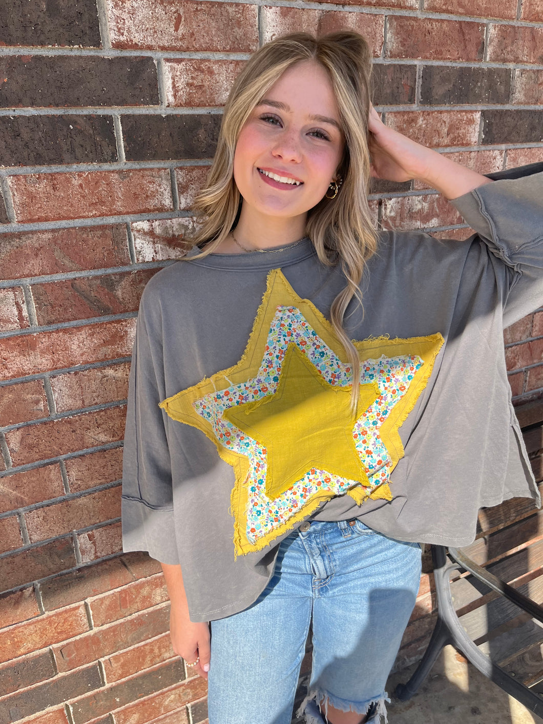 Patch Star Top