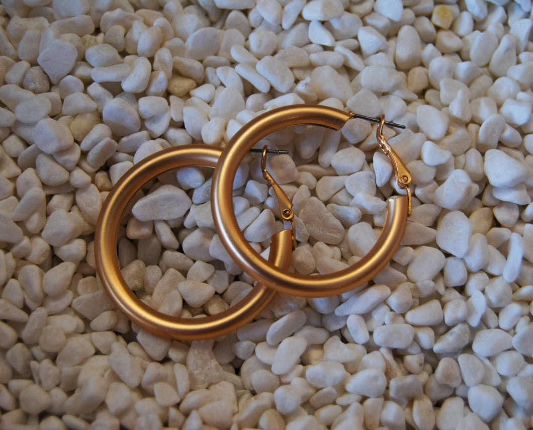 Gold Hoop Earrings