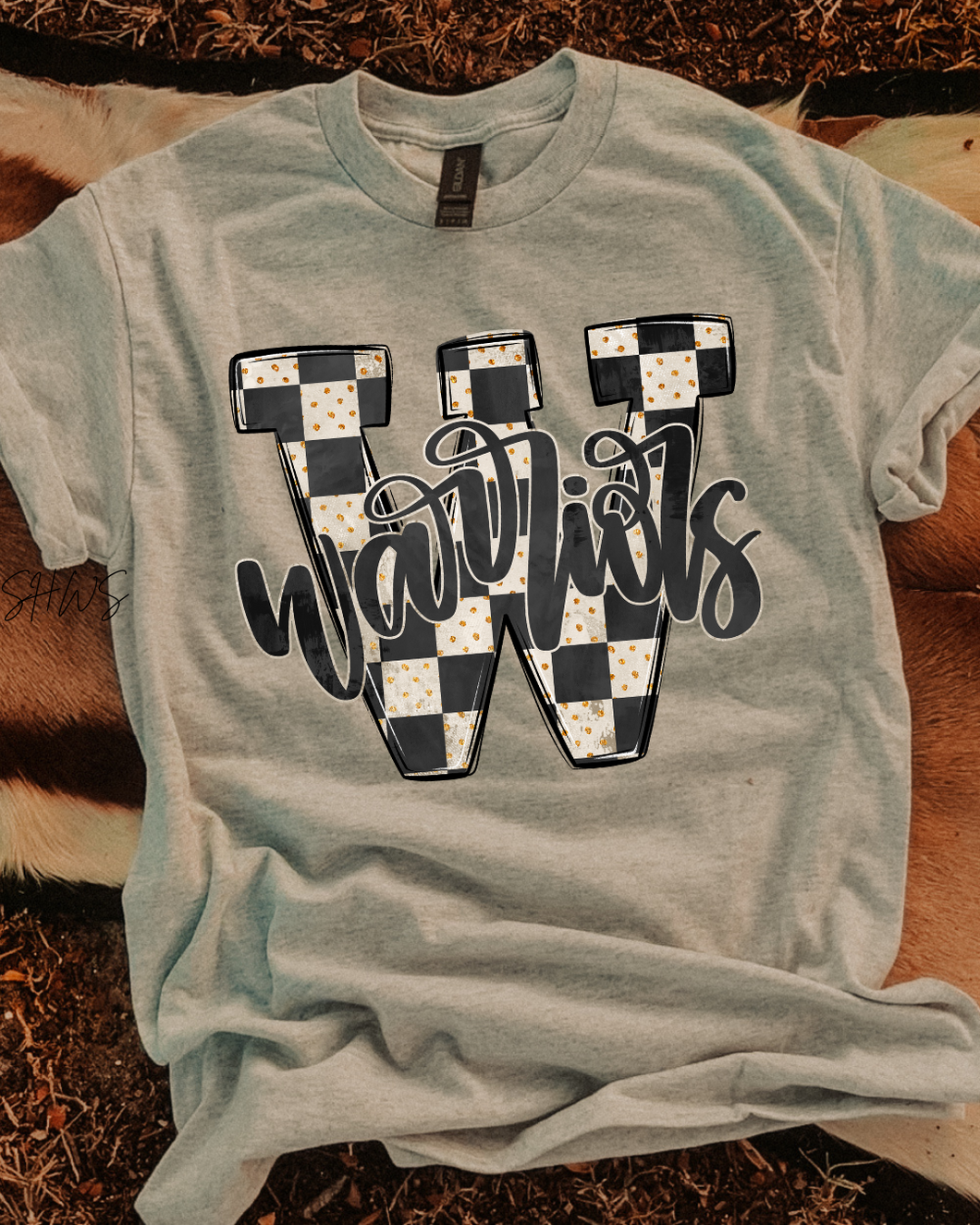 Checkered Warriors Graphic Tee