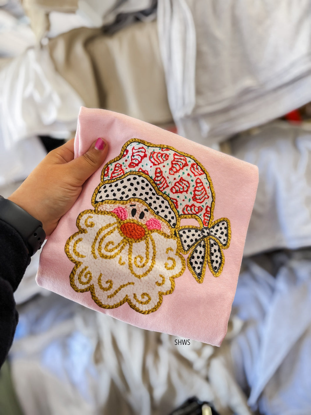 Christmas Cakes Santa Graphic Tee