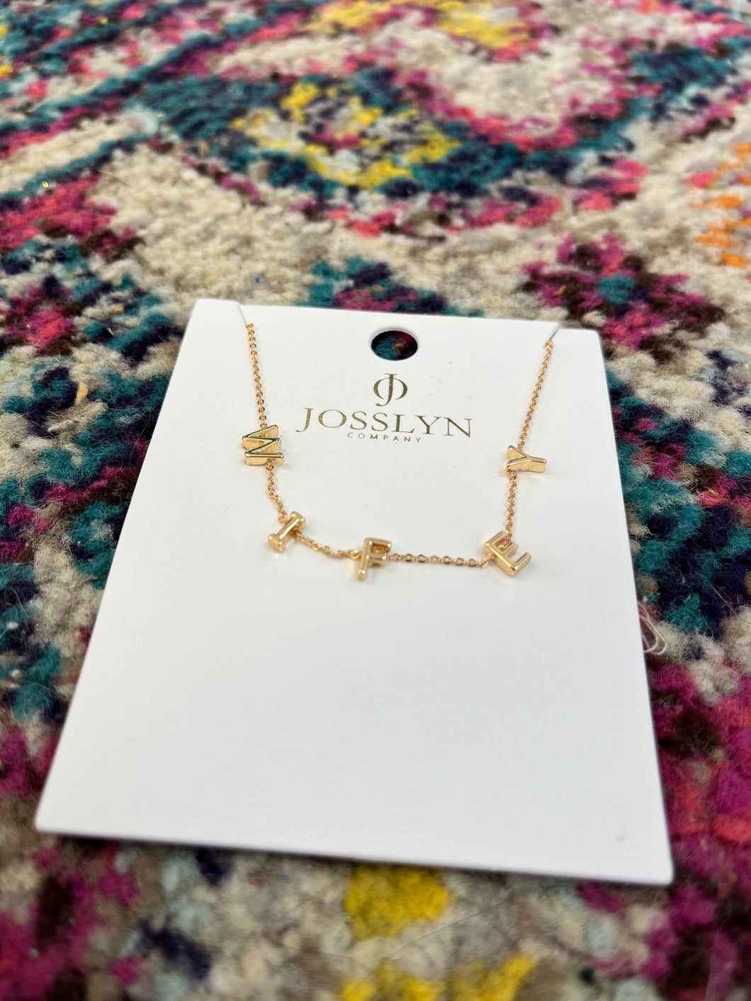 Wifey Gold Necklace